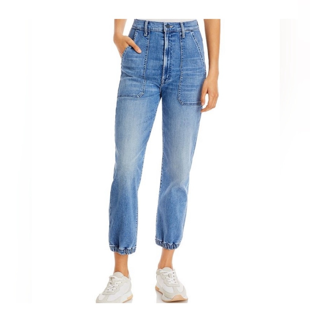 MOTHER The Wrapper Patch Springy Ankle color Knock on wood - Picture 2 of 7
